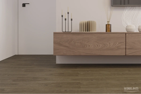 Клеевая кварцвиниловая плитка VINILAM Glue 8891 Дуб Мёрс Glue